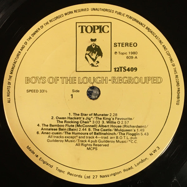 Boys Of The Lough* : Regrouped (LP)