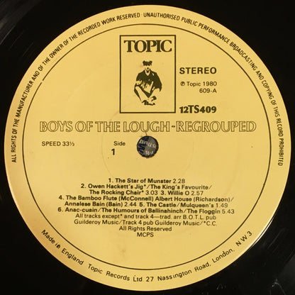 Boys Of The Lough* : Regrouped (LP)