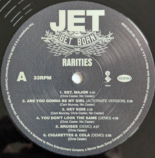 Jet (2) : Get Born Rarities (LP, RSD, Comp, Ltd)