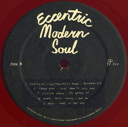 Various : Eccentric Modern Soul (LP, Comp, Mar)
