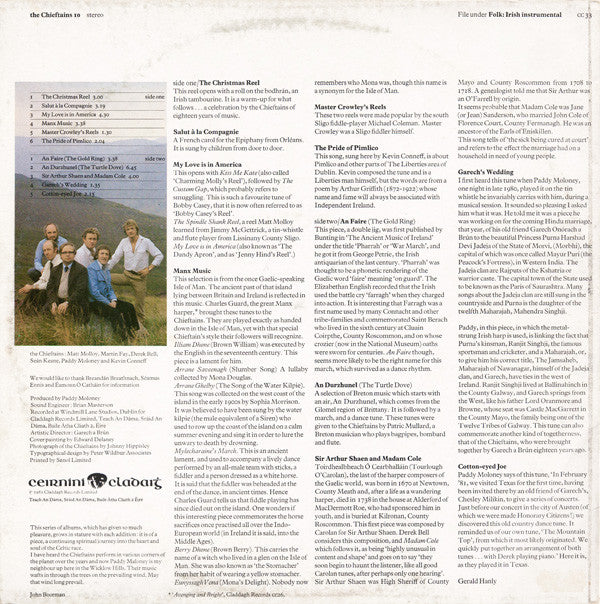 The Chieftains : The Chieftains 10 (LP, Album)