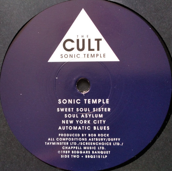 The Cult : Sonic Temple (2xLP, Album, RE, RM, 30t)