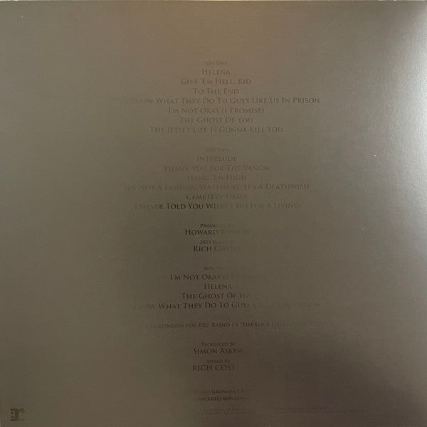 My Chemical Romance : Three Cheers For Sweet Revenge (LP, Album + LP, S/Sided, Etch + Dlx, Ltd, RE, RM, )