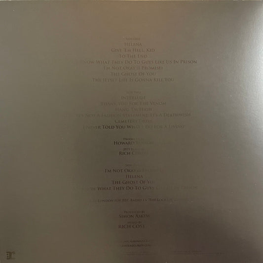 My Chemical Romance : Three Cheers For Sweet Revenge (LP, Album + LP, S/Sided, Etch + Dlx, Ltd, RE, RM, )