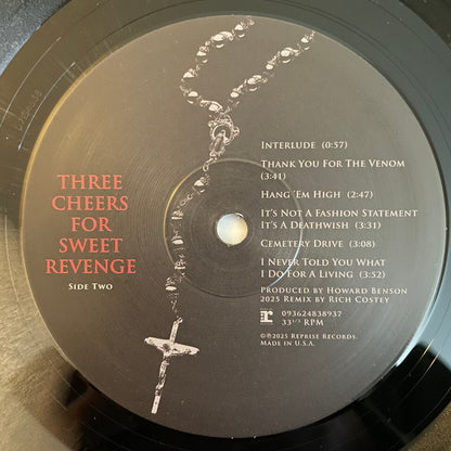 My Chemical Romance : Three Cheers For Sweet Revenge (LP, Album + LP, S/Sided, Etch + Dlx, Ltd, RE, RM, )