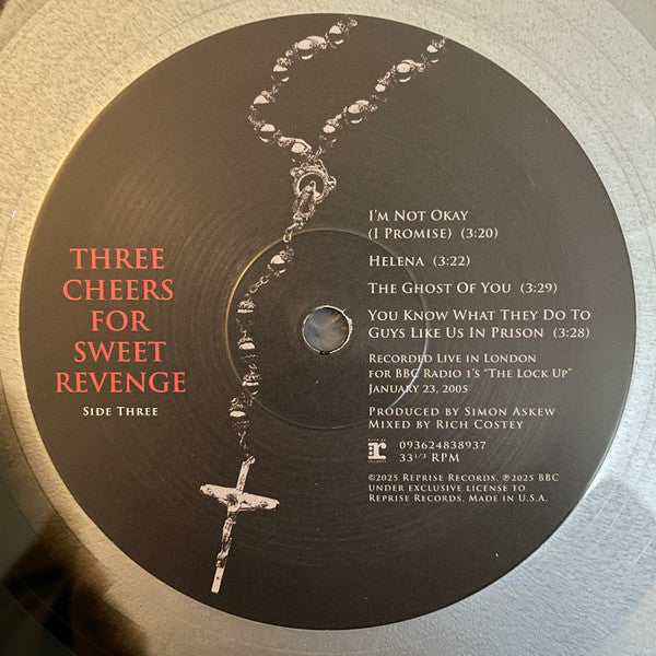My Chemical Romance : Three Cheers For Sweet Revenge (LP, Album + LP, S/Sided, Etch + Dlx, Ltd, RE, RM, )