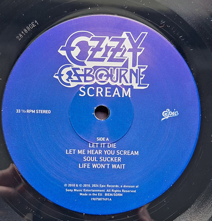 Ozzy Osbourne : Scream (2xLP, Album, RE, Gat)