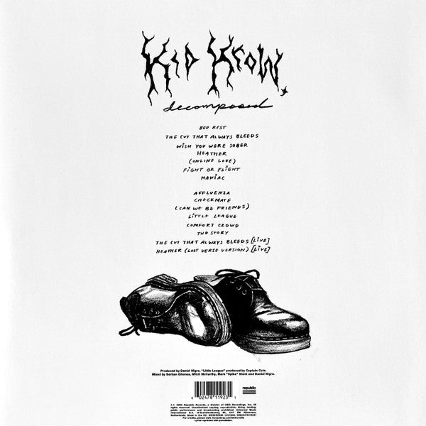Conan Gray : Kid Krow, Decomposed (LP, Album, Whi)