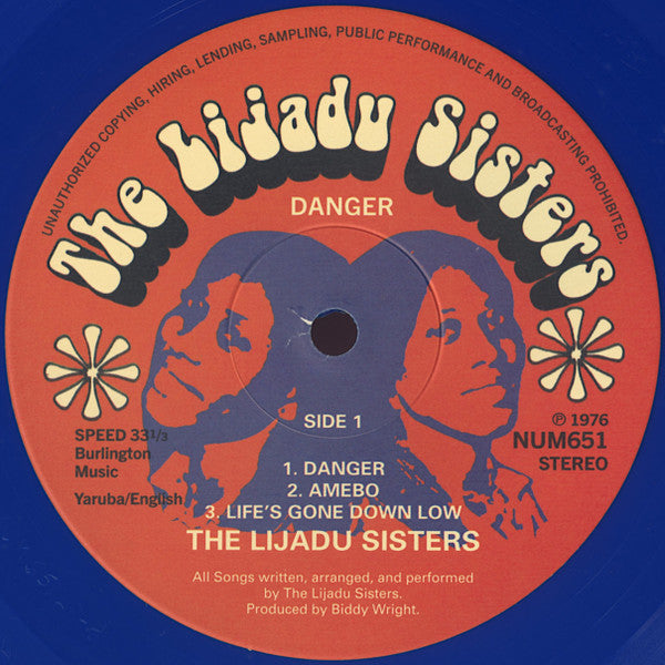Lijadu Sisters : Danger (LP, Album, RE, Blu)