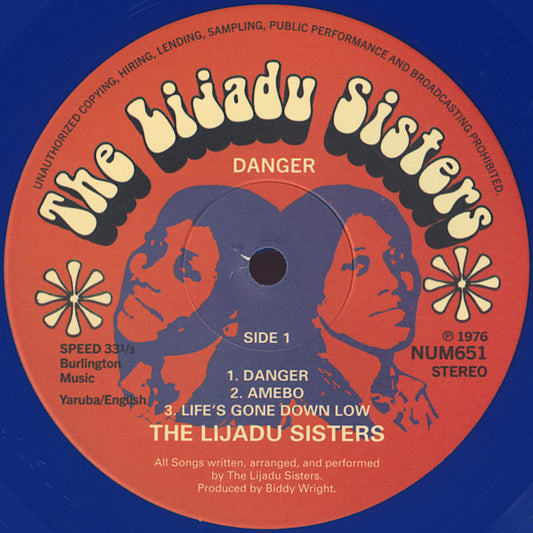 Lijadu Sisters : Danger (LP, Album, RE, Blu)