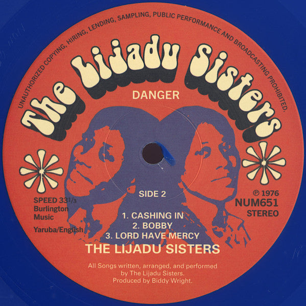Lijadu Sisters : Danger (LP, Album, RE, Blu)
