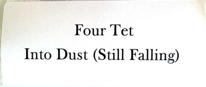 Four Tet : Into Dust (Still Falling) (12", Single)