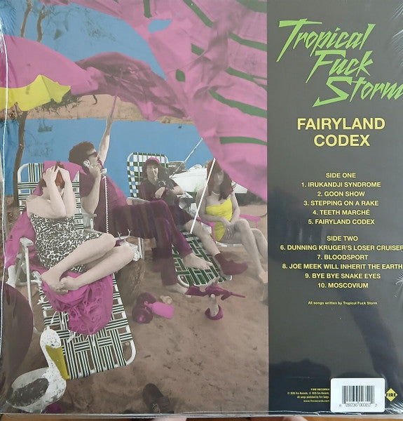 Tropical Fuck Storm : Fairyland Codex (LP, Album, Ltd, Mag)