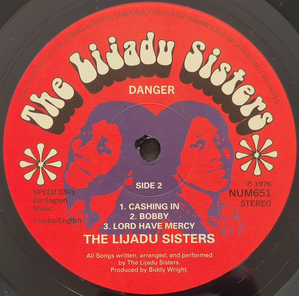 Lijadu Sisters : Danger (LP, Album, RE)