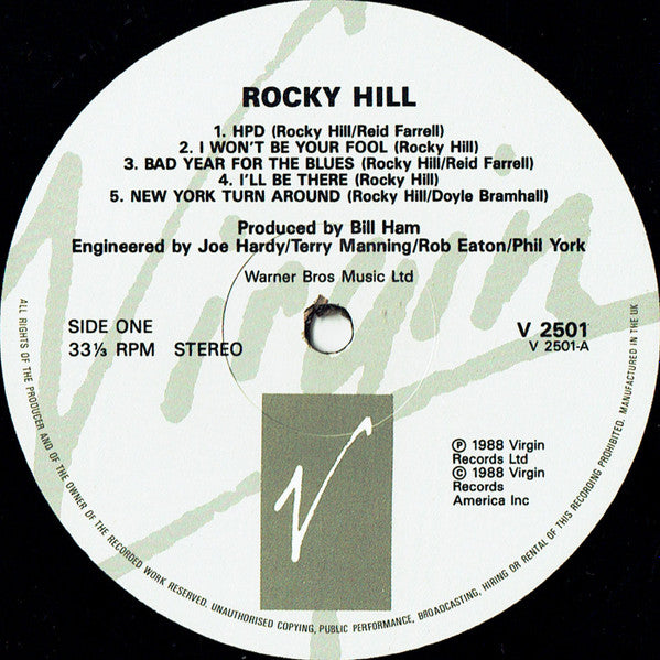 Rocky Hill : Rocky Hill (LP, Album)