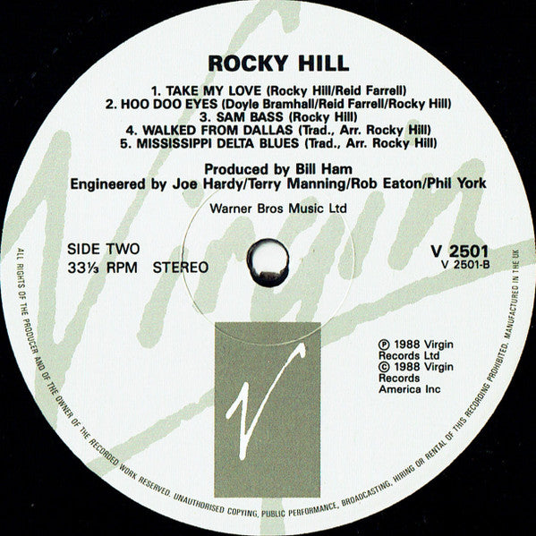 Rocky Hill : Rocky Hill (LP, Album)