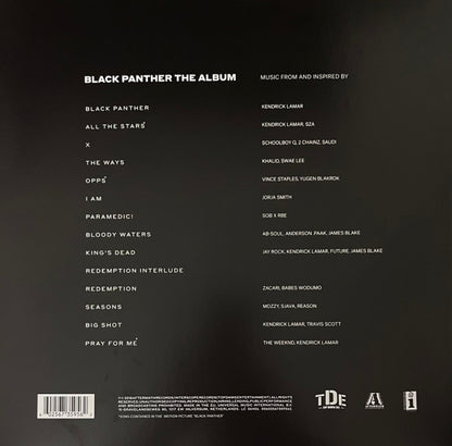 Various : Black Panther The Album (Music From And Inspired By) (2xLP, Album, Ltd, RE, Red)
