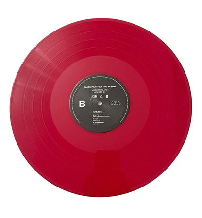 Various : Black Panther The Album (Music From And Inspired By) (2xLP, Album, Ltd, RE, Red)