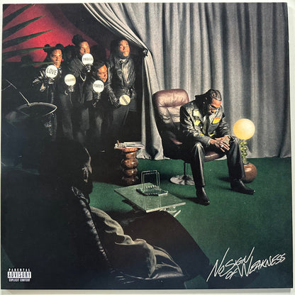 Burna Boy : No Sign Of Weakness (LP, Album, Blu)