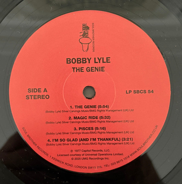 Bobby Lyle : The Genie (LP, Album)