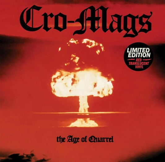 Cro-Mags : The Age Of Quarrel (LP, Album, Ltd, RE, Red)