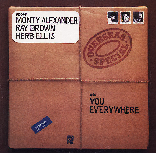 Monty Alexander, Ray Brown, Herb Ellis : Overseas Special (LP, Album)