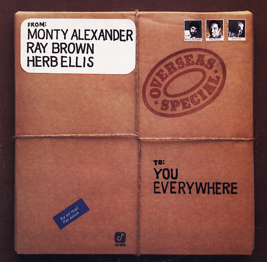 Monty Alexander, Ray Brown, Herb Ellis : Overseas Special (LP, Album)