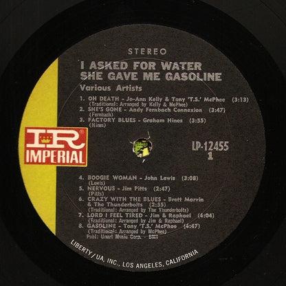 Various : I Asked For Water, She Gave Me... Gasoline (LP, Album)