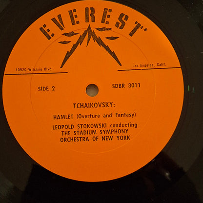 Tchaikovsky*, Leopold Stokowski Conducting  The Stadium Symphony Orchestra Of New York : Francesca Da Rimini, (Fantasia For Orchestra (After Dante) Op. 32) / Hamlet (Overture And Fantasy) (LP, RE, Ora)