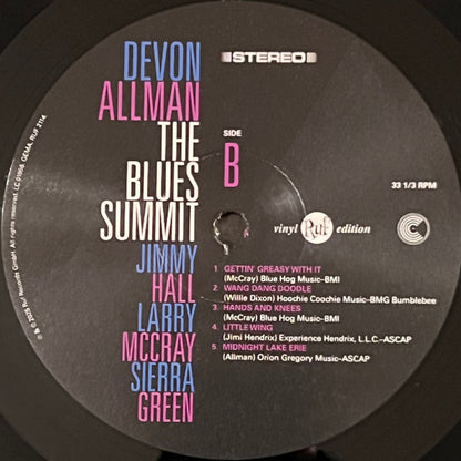 Devon Allman : The Blues Summit (LP, Album, 180)