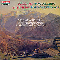 Robert Schumann - Camille Saint-Saëns - Israela Margalit - Bryden Thomson - London Philharmonic Orchestra : Piano Concerto - Piano Concerto No. 2 (LP, Dir)