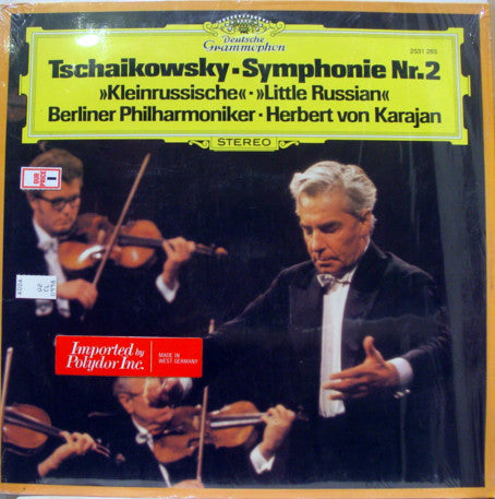 Pyotr Ilyich Tchaikovsky, Berliner Philharmoniker, Herbert von Karajan : Symphonie No. 2 »Kleinrussische = Little Russian« (LP)