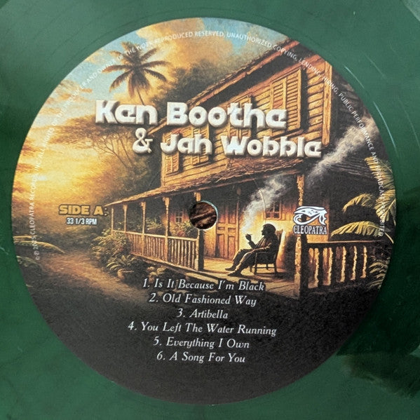 Ken Boothe &  Jah Wobble : Old Fashioned Ways (LP, Album, Ltd, Gre)