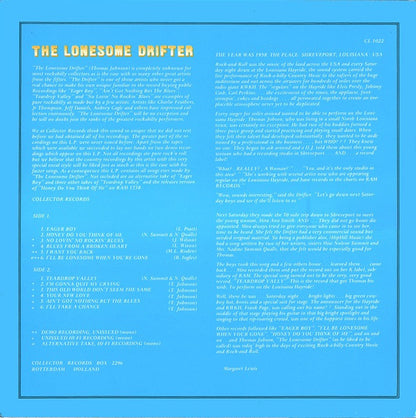 The Lonesome Drifter : Rock-A-Billy And Country (LP, Comp, Mono)