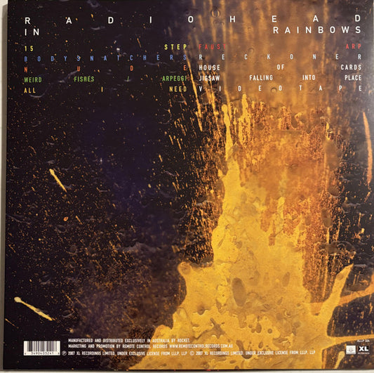 Radiohead : In Rainbows (LP, Album, RE)