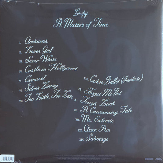 Laufey (2) : A Matter Of Time (LP, Album, Rou + 7", S/Sided + Aut)