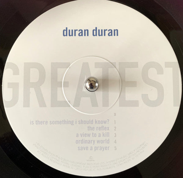 Duran Duran : Greatest (2xLP, Comp, RE, RM)