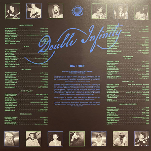 Buy Big Thief : Double Infinity : LP, Album, Ltd, Gre – Eclectico