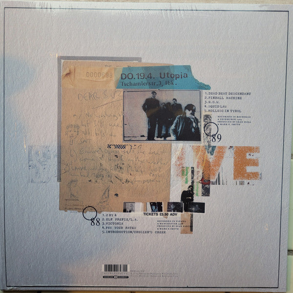 The Fall : Seminal Live (LP, Album, RE, RM, Yel)
