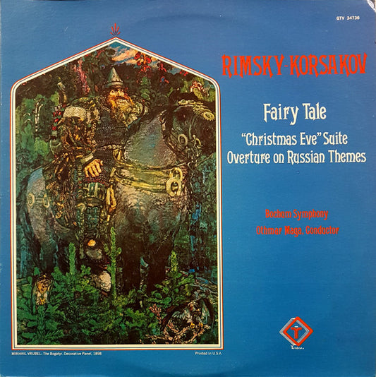 Rimsky-Korsakov* - Bochum Symphony*, Othmar Maga* : Fairy Tale "Christmas Eve" Suite, Overture On Russian Themes (LP, Quad)