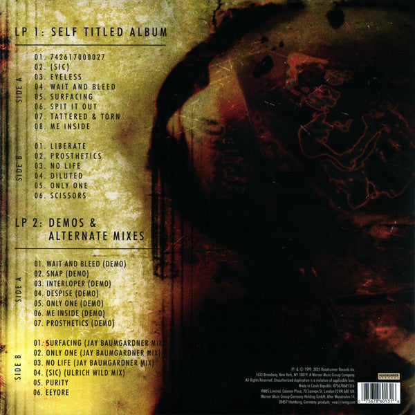 Slipknot : Slipknot (LP, Album, RE + LP, Comp + Dlx, Ltd, Red)