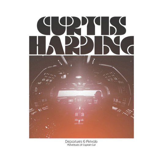 Curtis Harding : Departures & Arrivals: Adventures Of Captain Curt (LP, Album, Ltd, Ora)