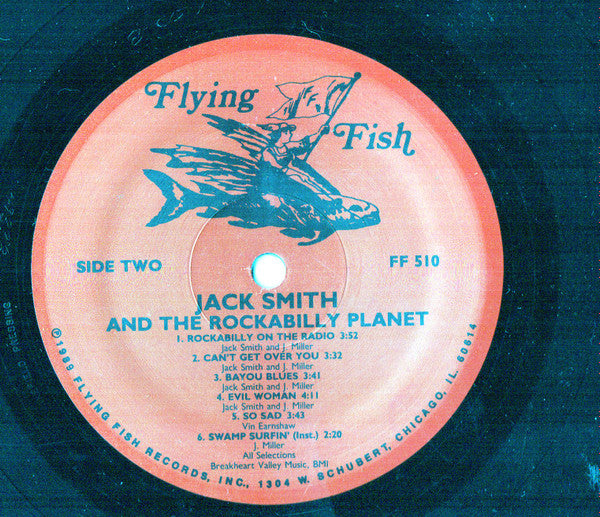 Jack Smith (4) And The Rockabilly Planet : Jack Smith And The Rockabilly Planet (LP, Album)