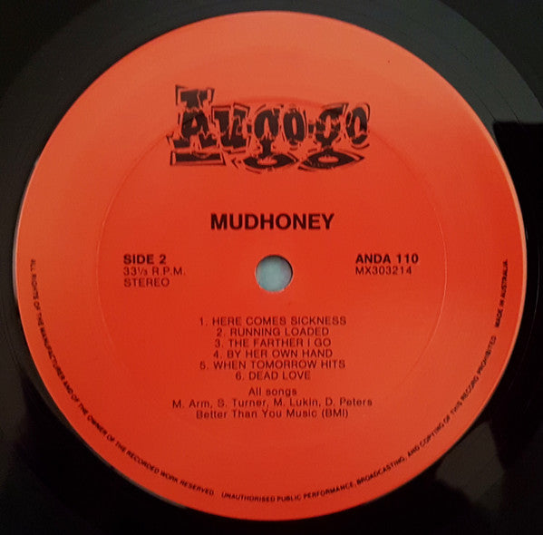 Mudhoney : Mudhoney (LP, Album)