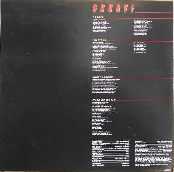 Eurogliders : Groove (LP, Album)