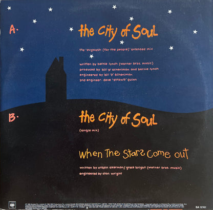 Eurogliders : The City Of Soul (12", Single)
