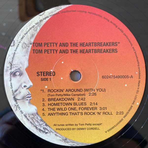Tom Petty And The Heartbreakers : Tom Petty And The Heartbreakers (LP, Album, RE, RP, 180)