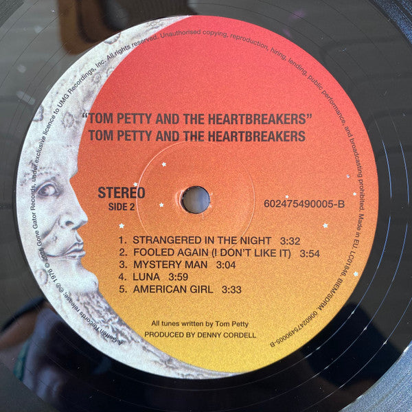 Tom Petty And The Heartbreakers : Tom Petty And The Heartbreakers (LP, Album, RE, RP, 180)