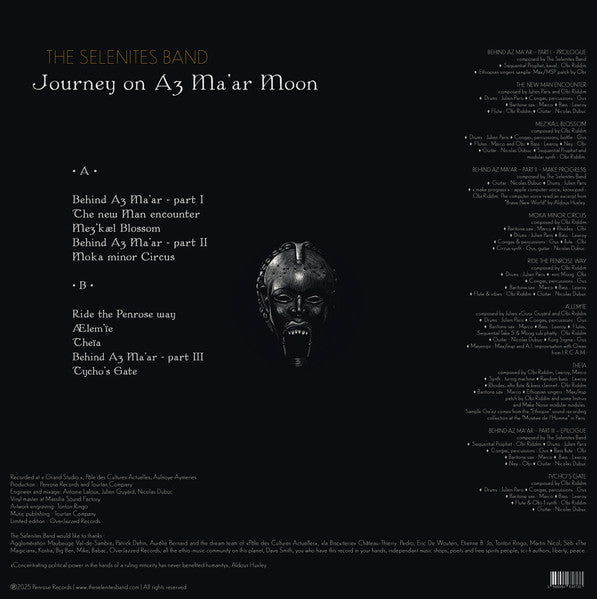 The Selenites Band : Journey On Az Ma'ar Moon (LP, Album)