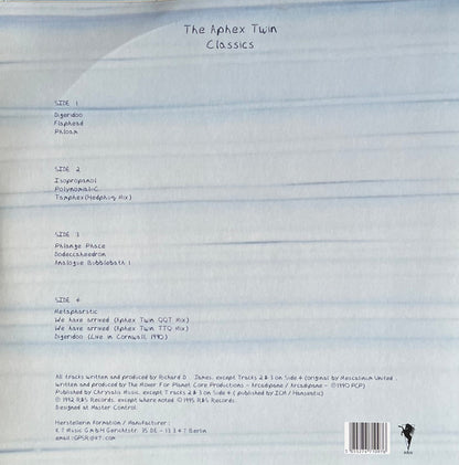 The Aphex Twin* : Classics (2xLP, Comp, RE, RM)